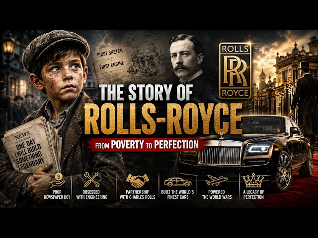 How a Poor Boy Built the World’s Most Luxurious Car.| History Of Rolls-Royce
