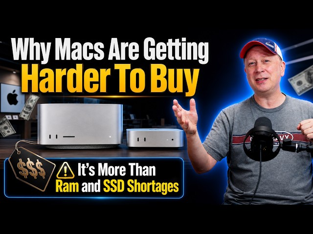 Por qué es cada vez más difícil comprar Macs de escritorio. Los Mac mini M6 y Mac Studio M5 ya pr...