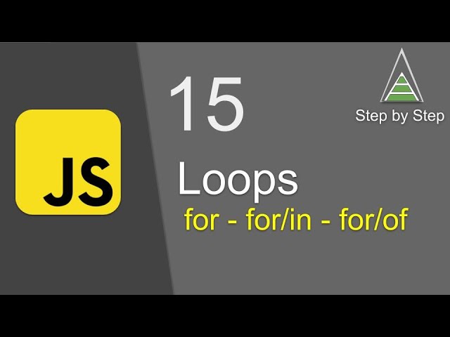 JavaScript Beginners Tutorial 15 | For Loops