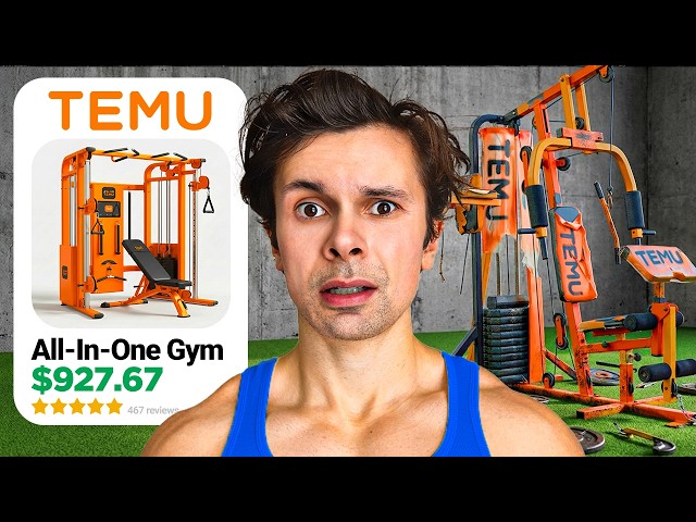 Construí un Gimnasio Sólo con TEMU