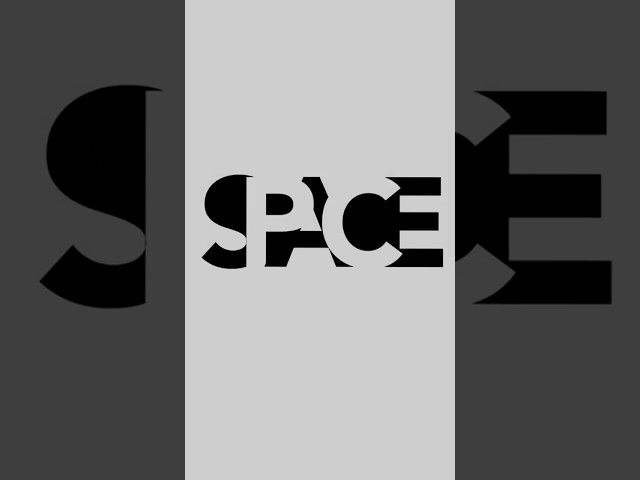 How To Make A "SPACE" Typography Logo in Adobe illustrator