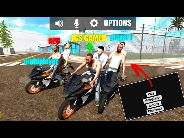 Multiplayer Mode Cheat Code In Indian Bike Driving 3D🤑|Indian Bike Driving 3d New Update | igs gamer