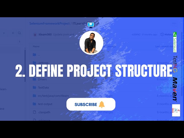 Selenium Realtime Project Framework – #2 Create Project Structure