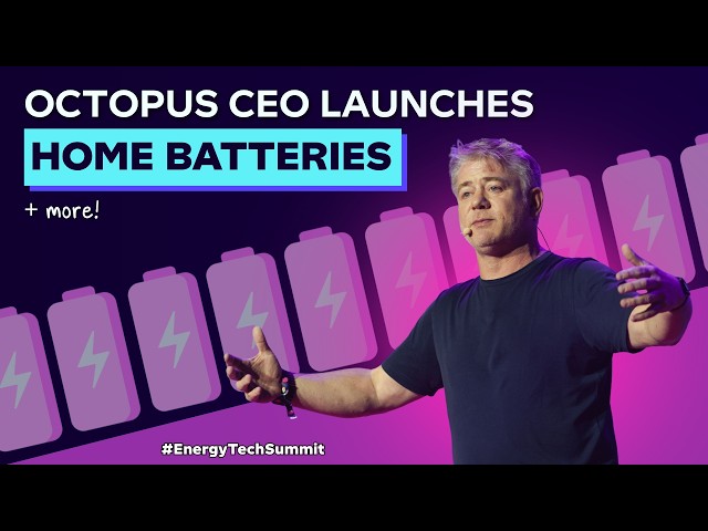 Greg Jackson Just Made Home Batteries Affordable | Octopus Energy Tech Summit 2026