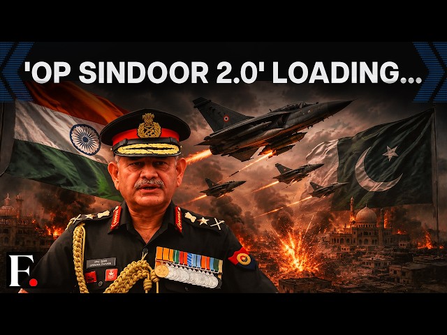 Indian Army Chief's Stern Message to Pakistan Over Terror Push | FP Video