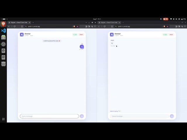Ripple - Real-Time WebSocket Chat Application | React + Node.js + Socket.IO