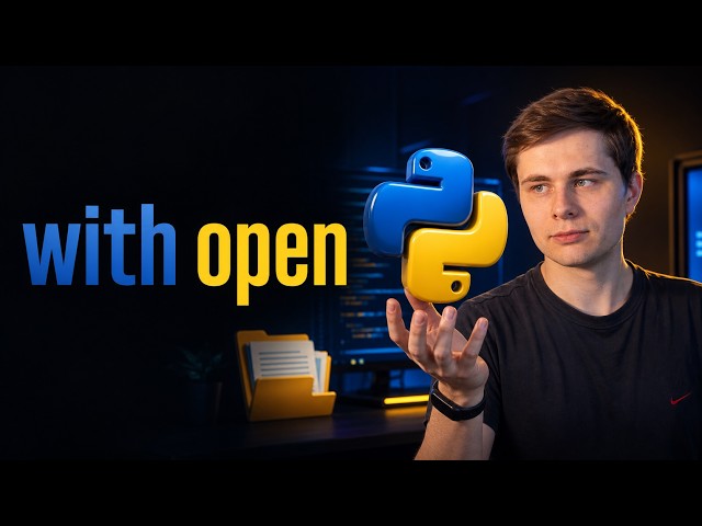 Automatically close files with 'with open' in Python