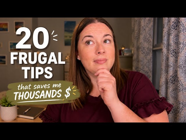 20 Frugal Tips That Actually Work (Stop Wasting Money)