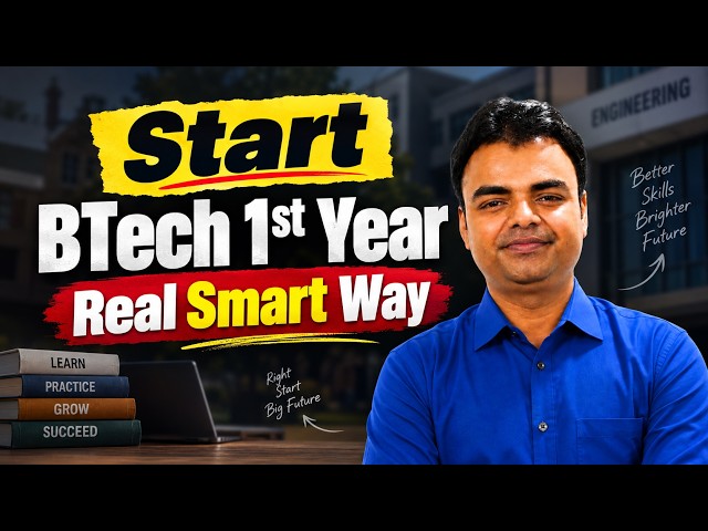 BTech First Year Study Guide, Real High Salary Roadmap for Engineering Students