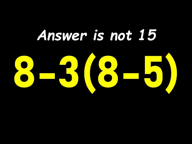 99% of People Get This Wrong!