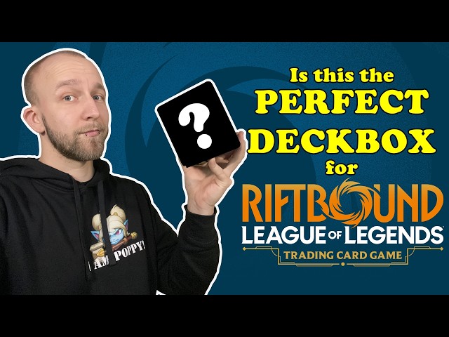 The PERFECT DECKBOX for RIFTBOUND??? - Magetech-Review