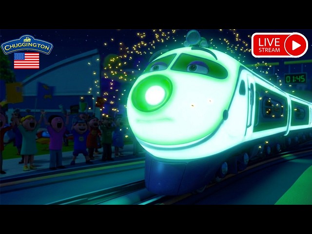 All New Chuggington Livestream! | Chuggington | Live Now! 🔴|Best train cartoon| Cartoon collection |