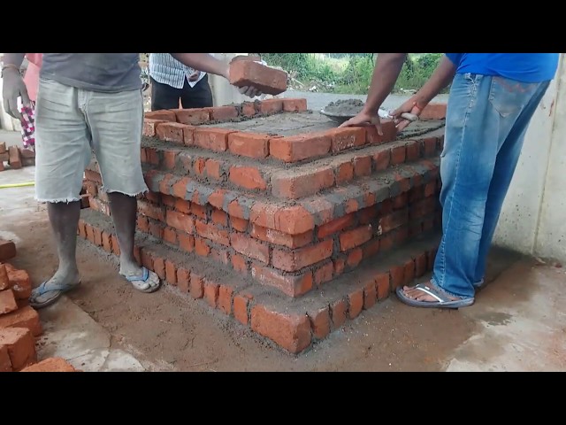 Temple Brick construction design, Upapeetam design construction, Siva Art Works