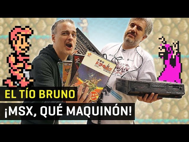 The amazing MSX games, what a great computer! Uncle Bruno's stories