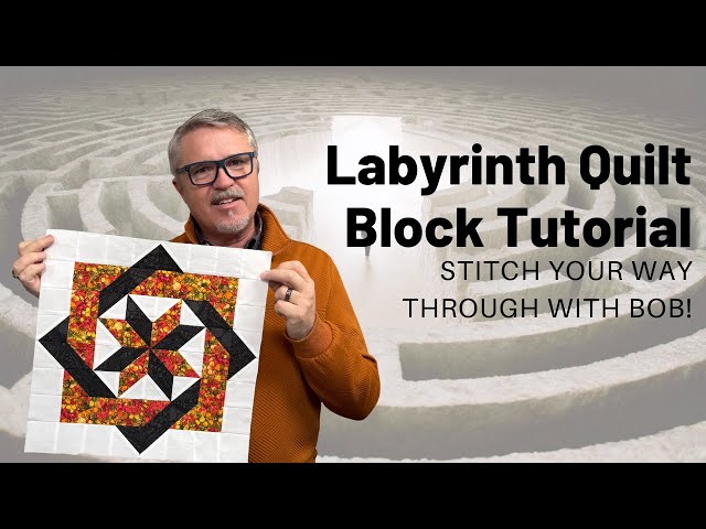 Labyrinth Quilt Block Tutorial + Tips & Tricks