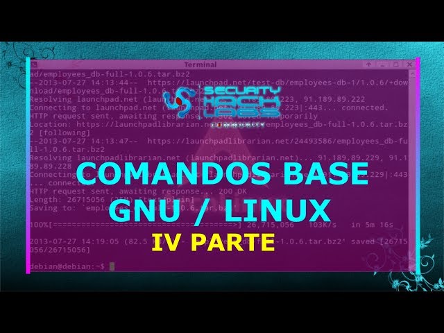 Curso de GNU/Linux SHL: Comandos básicos - Parte 4