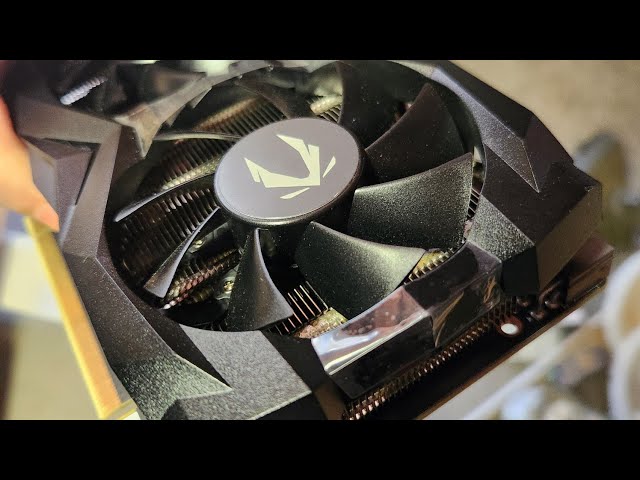 Zotac graphics card unboxing