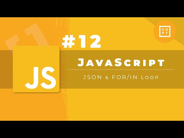 JavaScript Tutorial #12: JSON & FOR-IN LOOP | Web Development | Filipino | Tagalog