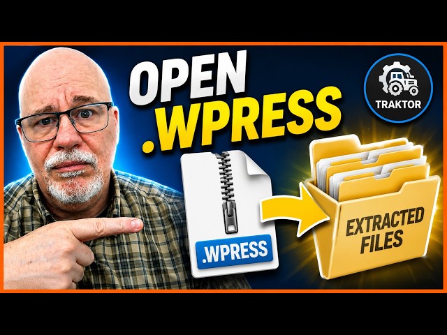 How to Extract WordPress Files from a .wpress Backup