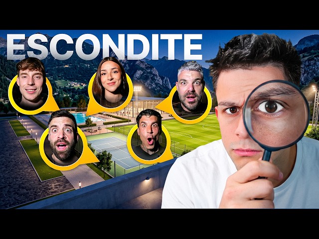 HIDE AND SEEK IN A SPORTS CLUB WITH YOUTUBERS!
