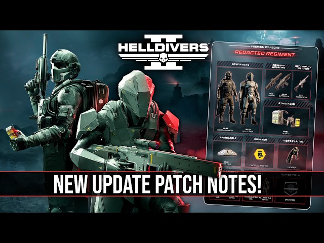 NEW Update Patch Notes | Suppressor Buffs, New Mission Types!