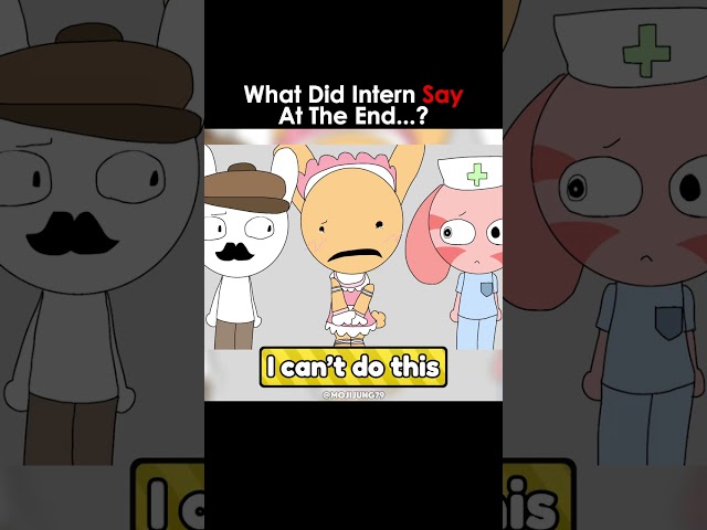 what did intern say at the end 😭 #voz #animalhospital #usa