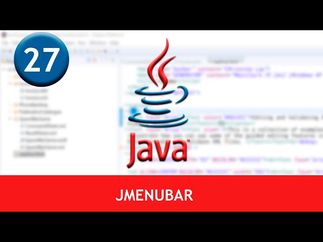 Tutorial JMenuBar en Lenguaje Java con IntelliJ IDEA