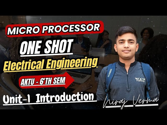 Unit-1 Microprocessor one shot| Btech 6'th sem. #btech #microprocessor #oneshot #aktu #electrical