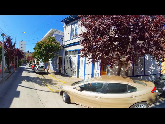 #11 Walk in Valparaiso Chile 360 VR 4K 2019