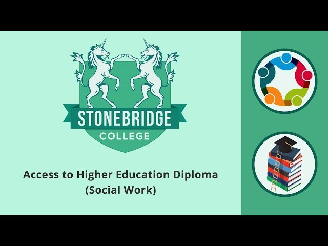 Access to Higher Education Diploma (Social Work) Course from Stonebridge Colleges