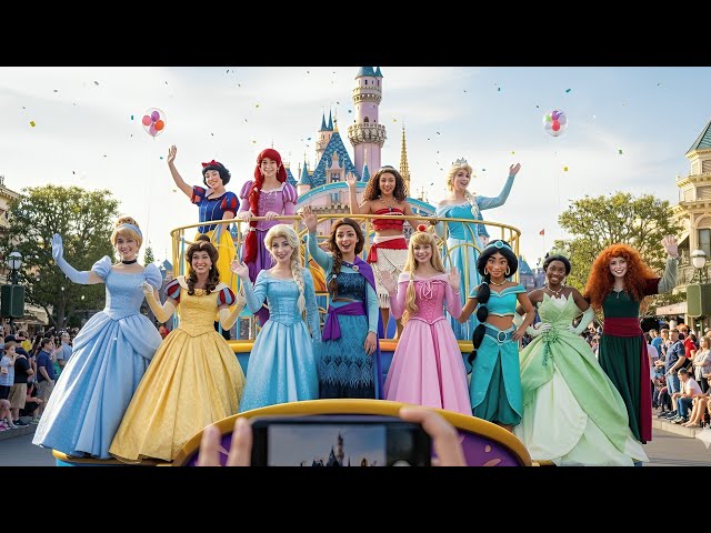 Disney Princess Parade & Cute Moments | 1 Hour Full Special Compilation 