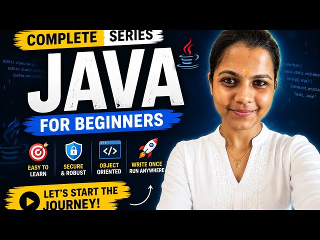 Java Tutorial for Beginners | What is Java? | Complete Java Course 2026 | Episode 1