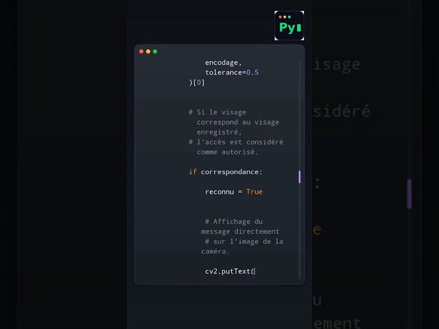 Reconnaissance faciale avec python