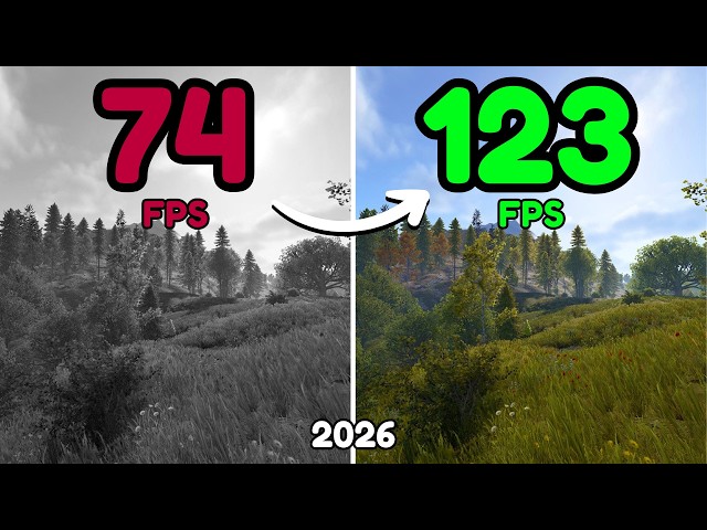 Rust: BIG FPS Boost after 2 Minute Settings Update! 🚀 (1)