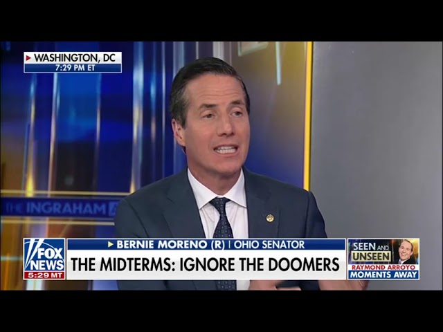 Senator Moreno Joins Laura Ingraham 7/27/26