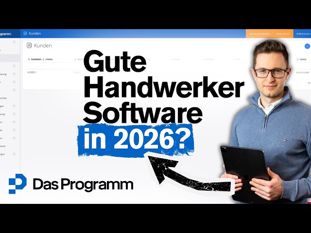 Lohnt sich die Software das Programm für Handwerker? Das Programm gute Handwerkersoftware?