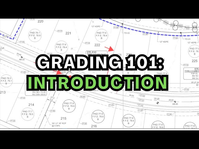 Key Tips for Site Grading (BEGINNER)