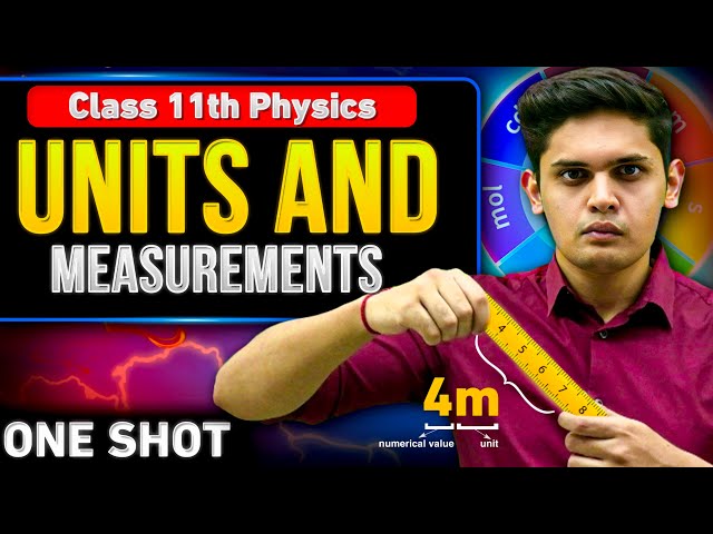 Units and Measurements🔥 | CLASS 11 Physics | Complete Chapter | NCERT Covered | Prashant Kirad