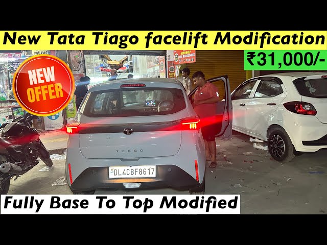 Tiago base to top modification with price | Tata Tiago Base Model Modified 