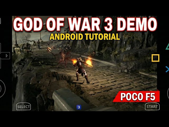 GOD OF WAR 3 (DEMO) APS3E ANDROID TUTORIAL POCO F5