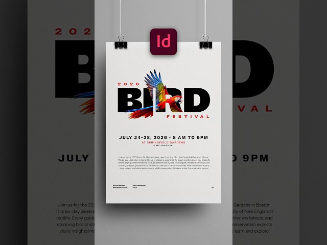 How to Mask an Image Inside Text in Adobe InDesign 🔥