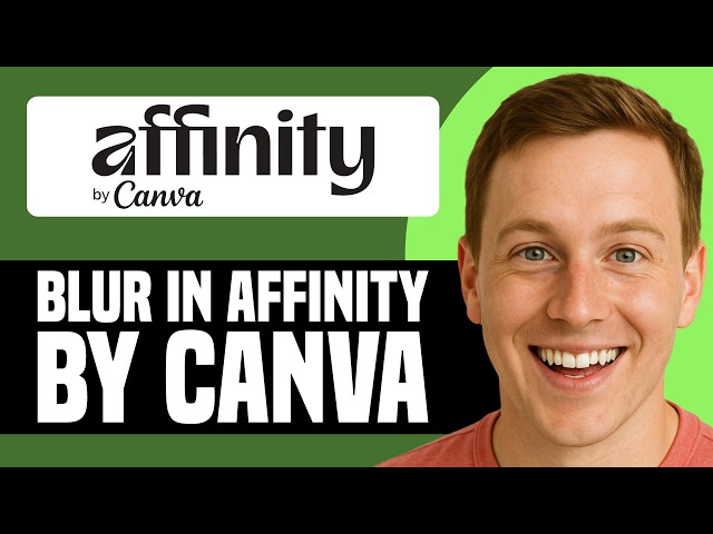 How To Blur In Affinity By Canva - Step By Step Tutorial