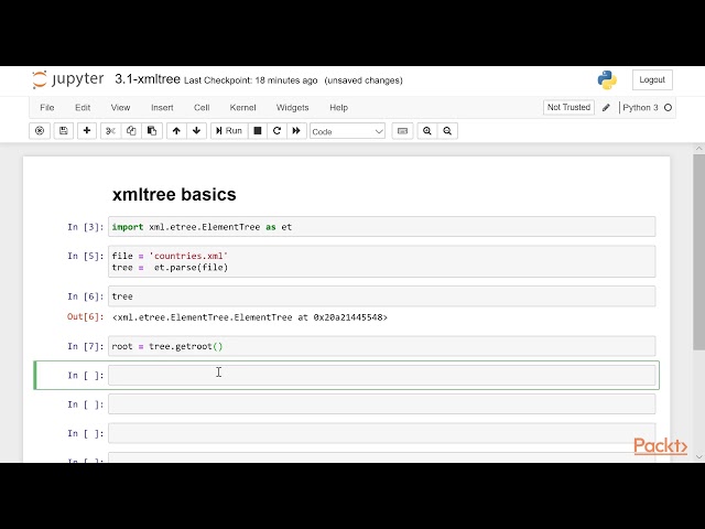 The Modern Python Challenge: Using ElementTree to Parse XML | packtpub.com