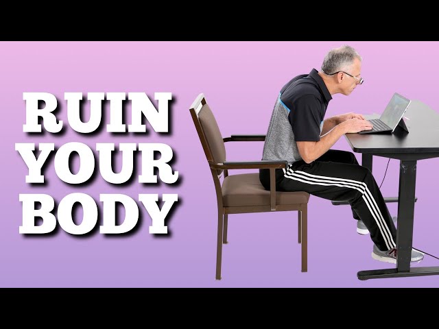 Working at a Computer Will Ruin Your Body Unless You FIX These 4 Simple Things