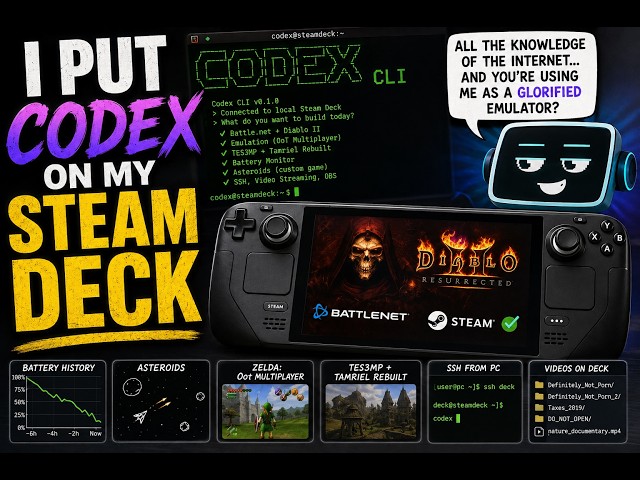 The Steam Deck’s Secret Weapon Is Codex CLI