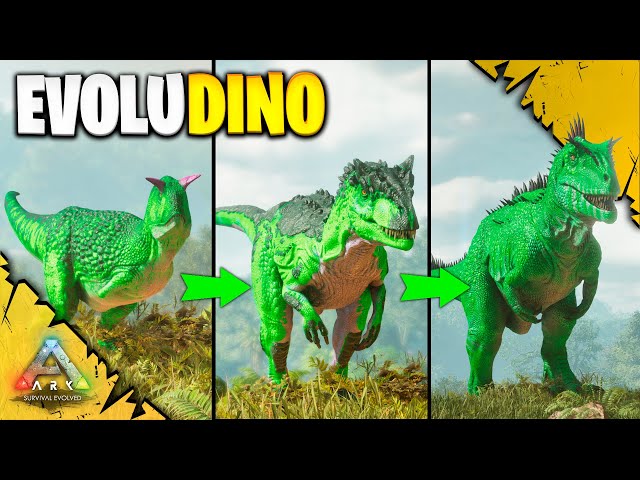 THE EVOLUTION OF THE CARD | EVOLUDINO | ARK Survival Evolved