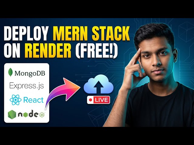 Deploy Full Stack MERN App on Render in 2026 🚀 | Beginner Friendly