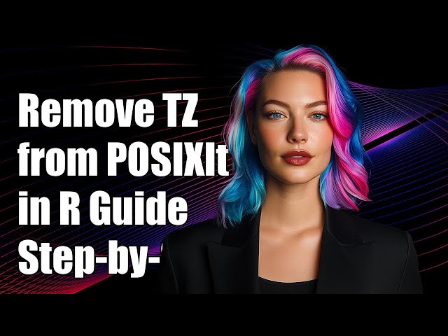 How to Remove Timezone from POSIXlt Conversion in R: A Step-by-Step Guide