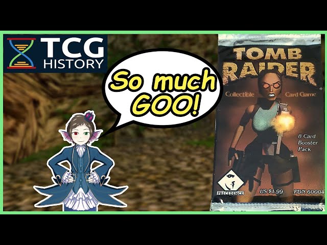 AWFUL Tomb Raider CCG Booster Packs With Speedrobo! - TCG History