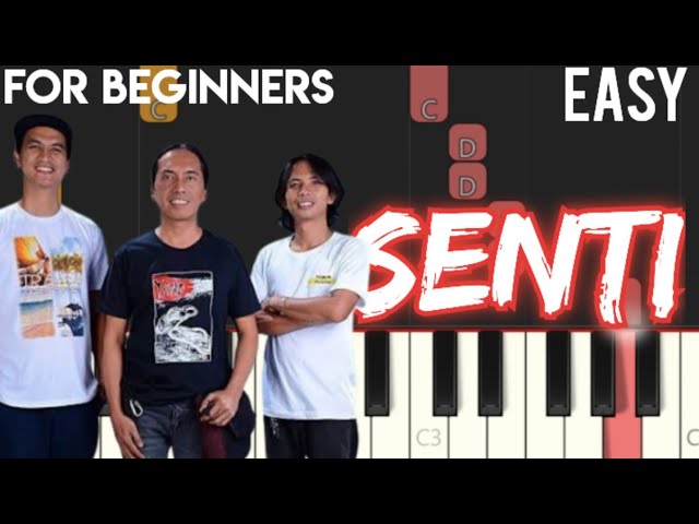 SENTI - YANO | SLOW & EASY PIANO TUTORIAL